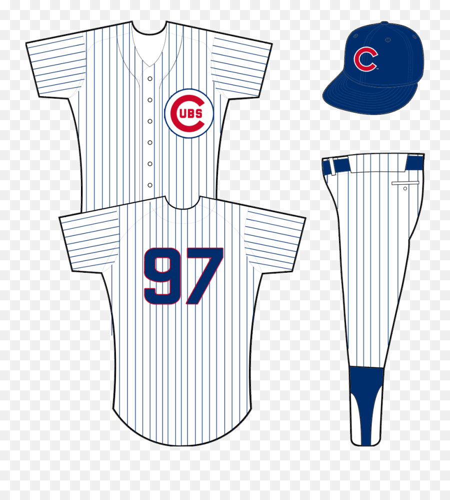 Chicago Cubs Home Uniform - Chicago Cubs Uniform 1959 Emoji,Chicago Cubs Logo