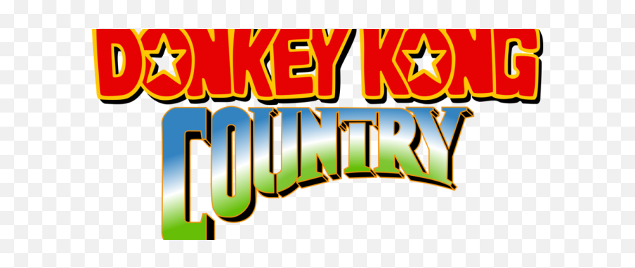 Donkey Kong Country - Donkey Kong Country Logo Super Nintendo Emoji,Super Nintendo Logo