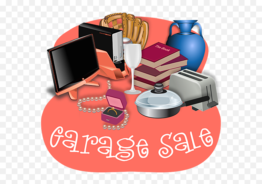 Garage Sale Images Yard Sale Clip Art - Garage Sale Items Graphic Emoji,Sale Clipart