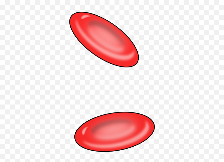 Red Blood Cells Clip Art At Clkercom - Vector Clip Art Blood On Microscope Clipart Emoji,Frisbee Clipart
