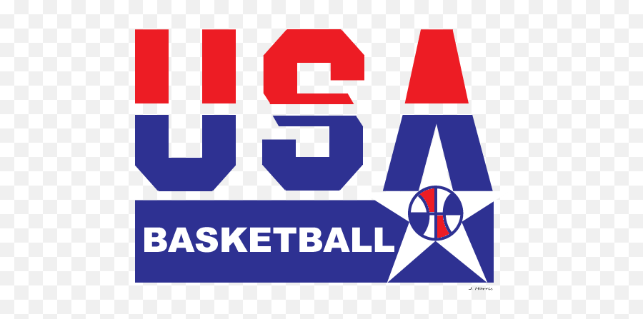 Computer Illustration Dream Team Logo - Usa Basketball Emoji,Dream Team Logo
