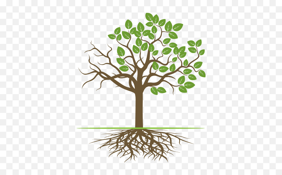 Tree Rx - Trees Branches And Roots Emoji,Transparent Tree Roots