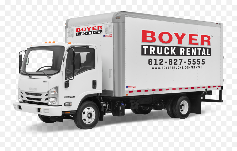 Boyer Trucks Rental - Transparent Background Cargo Truck Png Emoji,Dump Truck Logo