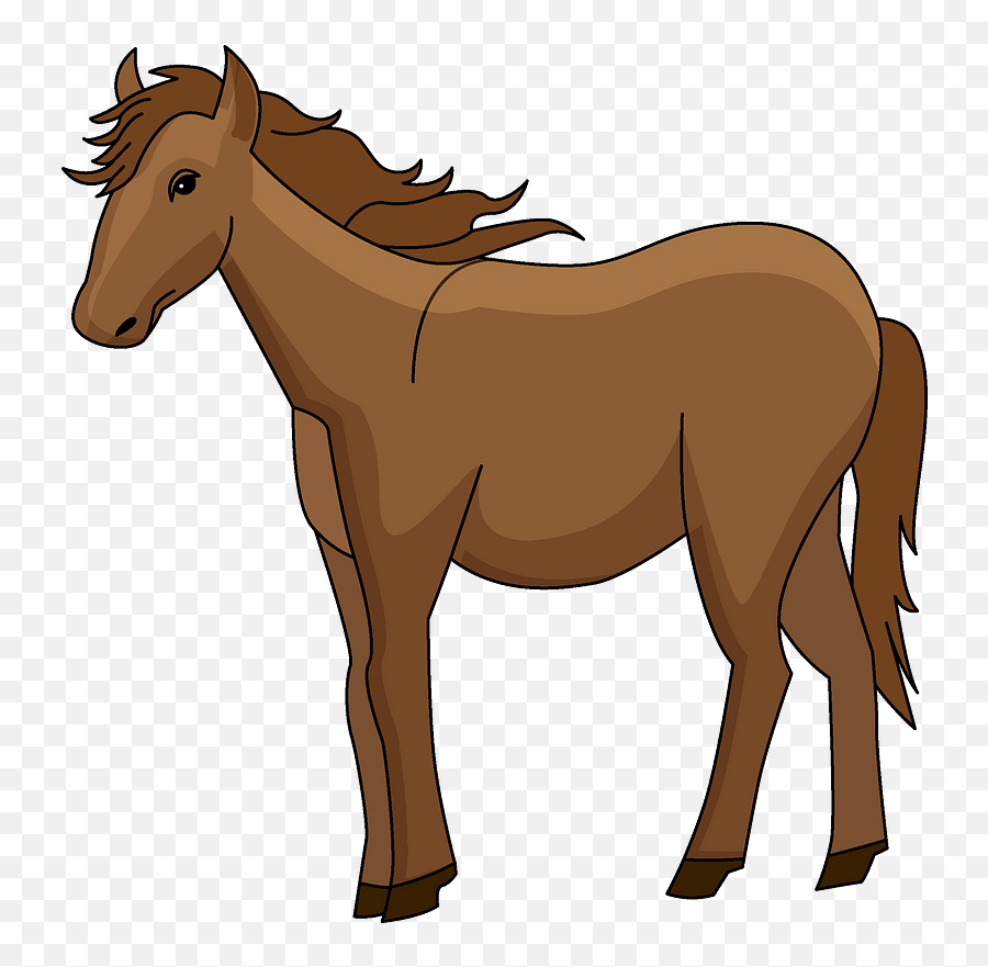 Horse Clipart - Horse Clipart Emoji,Horse Clipart
