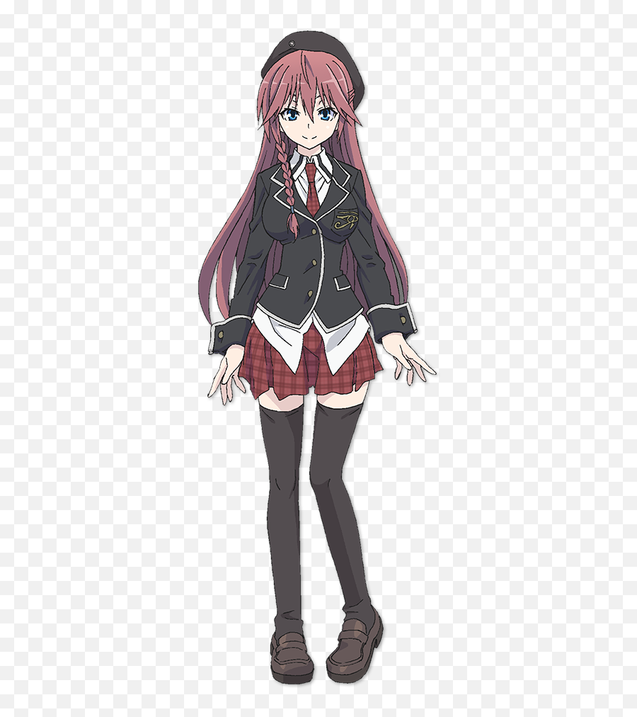 Trinity Seven Character Design Emoji,Anime Character Png