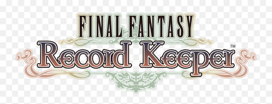 Final Fantasy Record Keeper - Final Fantasy Wiki The Final Emoji,Final Fantasy Logo Without Text
