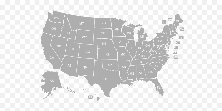 United States Emoji,United States Map Transparent