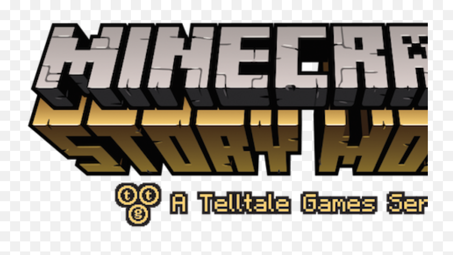 Minecraft Is Bringing Story Minecraft Logo Png - Minecraft Emoji,Telltale Games Logo