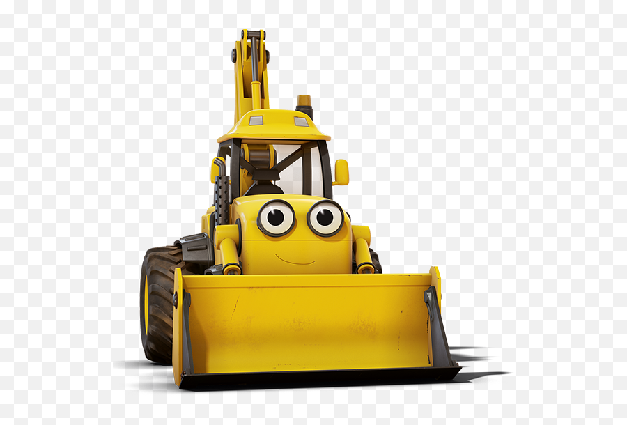 View And Download Hd Digger Bob The Builder Png Image For Emoji,Snowplow Clipart