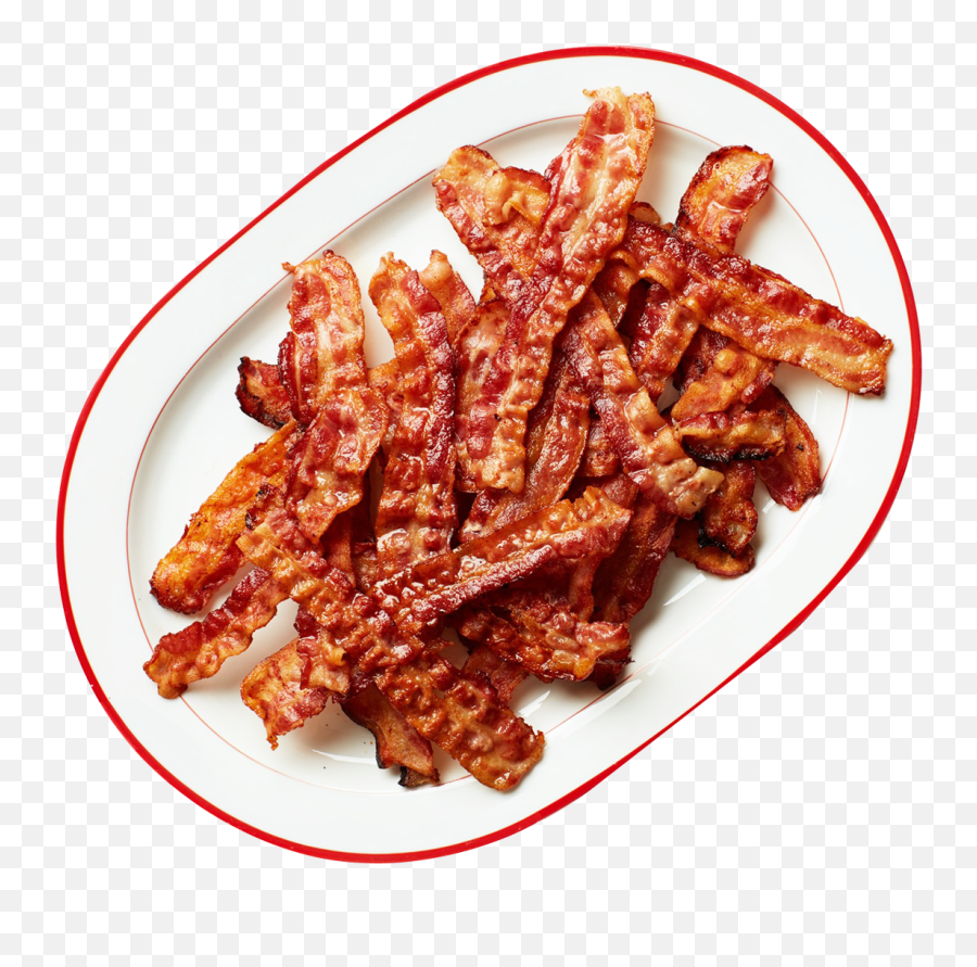 Plate Of Bacon Transparent U0026 Png Clipart 2513233 - Png Fried Bacon Png Emoji,Bacon Clipart