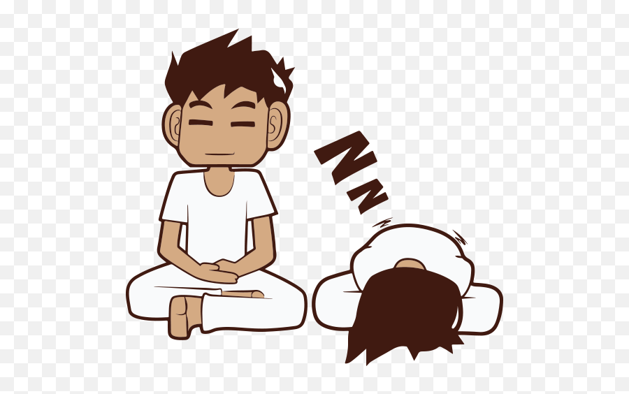 Meditation Clipart Stillness - Meditation Sleep Clipart Emoji,Meditation Clipart