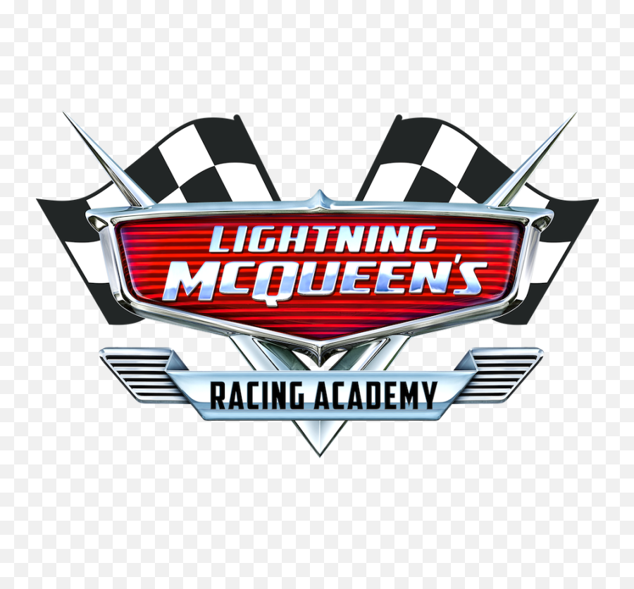 Peek Behind The Scenes Of Lightning Mcqueens Racing Academy With The Disney Parks Presents A 25 Days Of Christmas Holiday Party Special - Lightning Racing Academy Logo Emoji,Walt Disney Pictures Presents Logo The Lion King