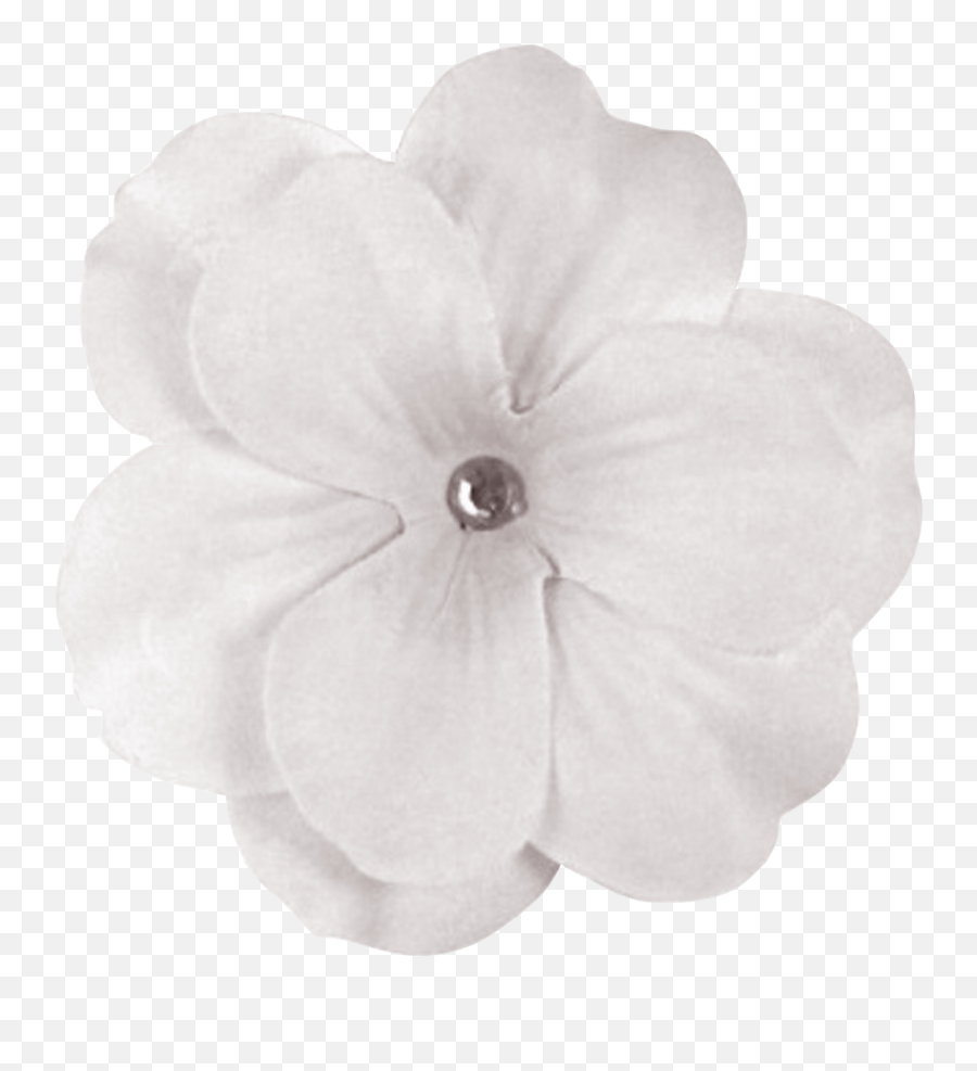 White Flower Png - Flower Digital Scrapbook Png Emoji,White Flower Png