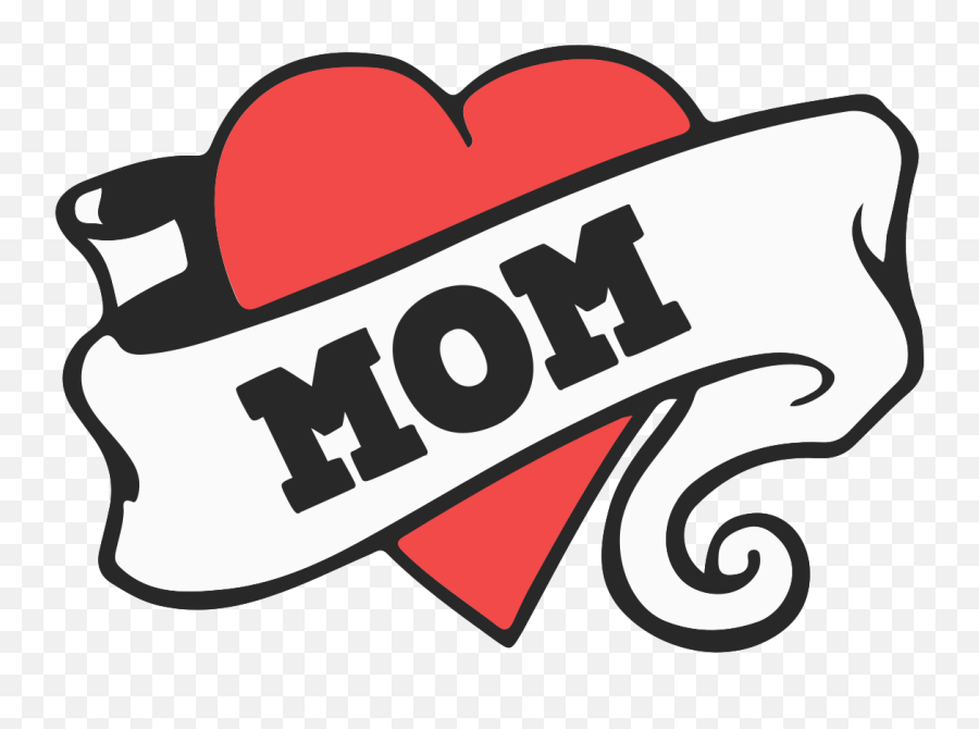 Free Heart Mom Tatttoo 1187755 Png With - Language Emoji,Mom Png