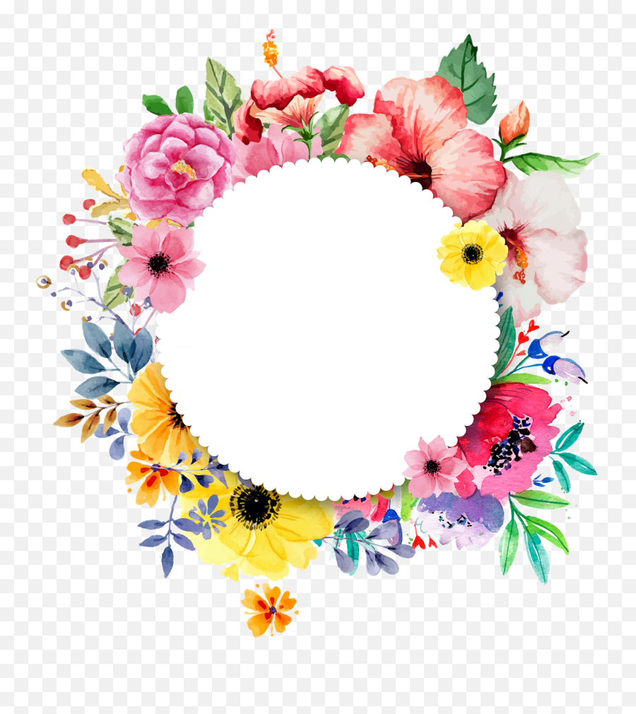 Circle Flower Design Png Png Image With - Transparent Circle Flower Design Emoji,Transparent Designs