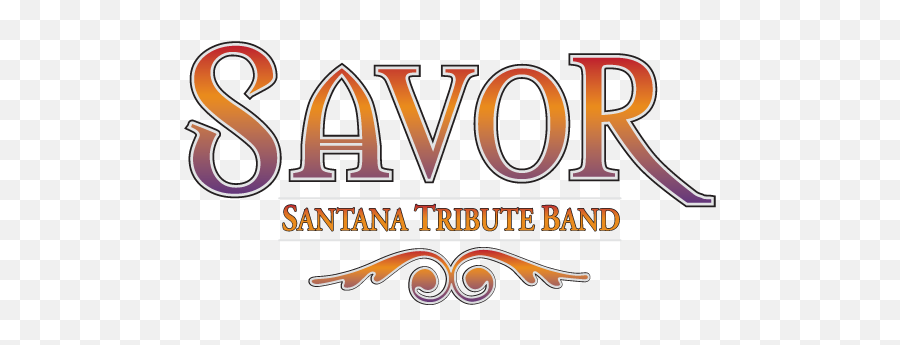 Santana Tribute Band Savor - Language Emoji,Rock Band Logo