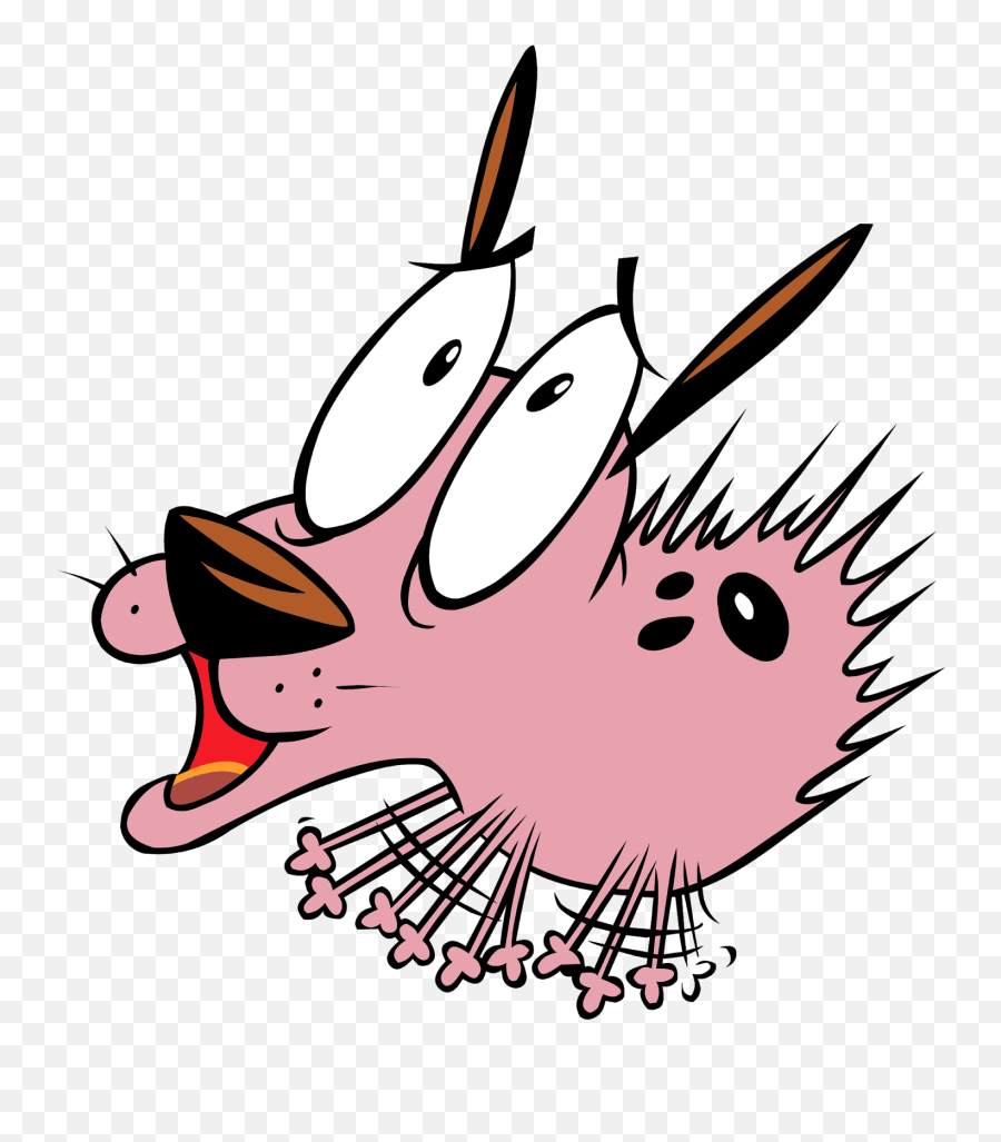 Courage The Cowardly Dog Jpg Png Image - Courage The Cowardly Dog Afraid Emoji,Courage The Cowardly Dog Png