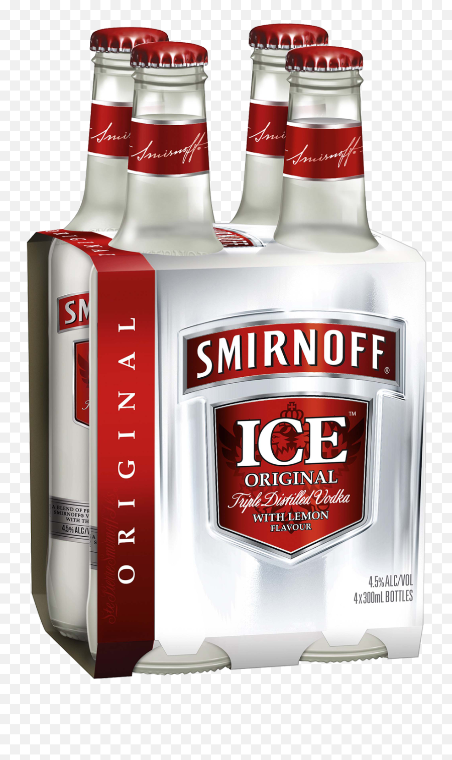Smirnoff - Smirnoff Ice 4 Pack Hd Png Download Original Smirnoff Ice Png Emoji,Sminoff Logo