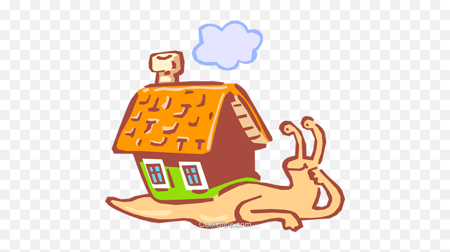 Snail Carrying House On Back Royalty Free Vector Clip Art Emoji,Casa Clipart