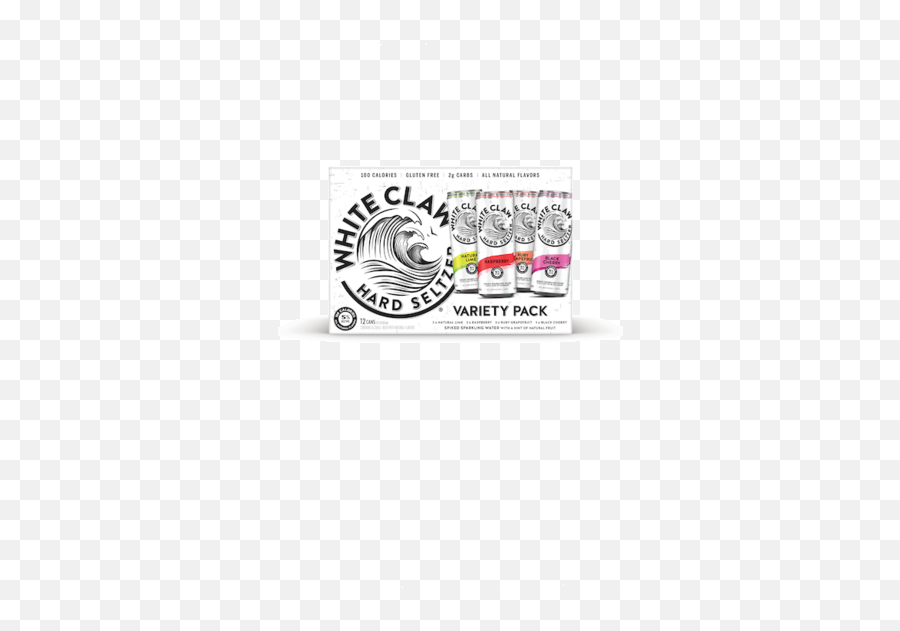 White Claw Variety 12 Pk Emoji,White Claw Logo Png
