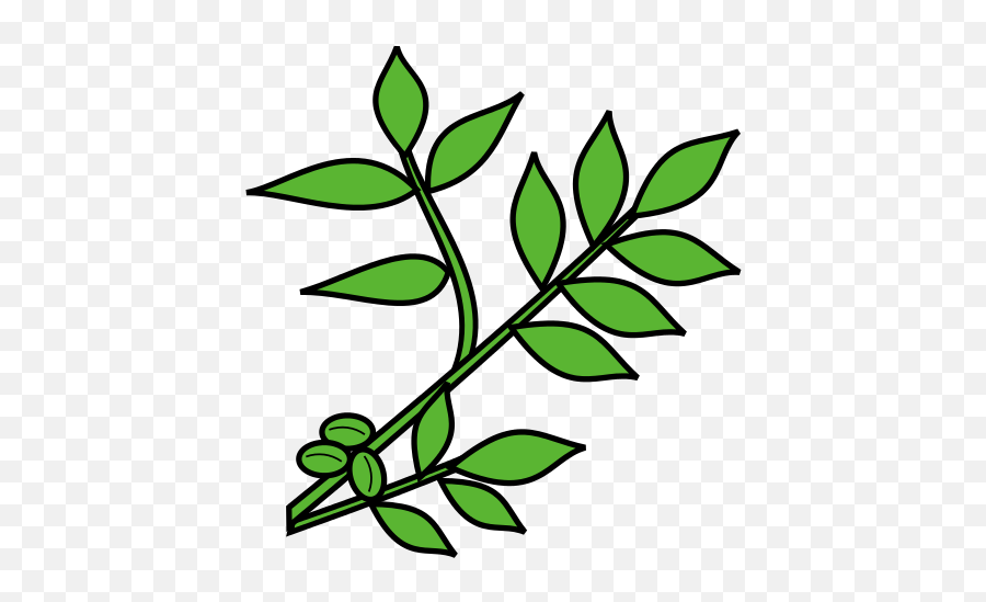 Filemeuble Héraldique Branche Noyer Fruitésvg - Wikimedia Emoji,Twigs Clipart