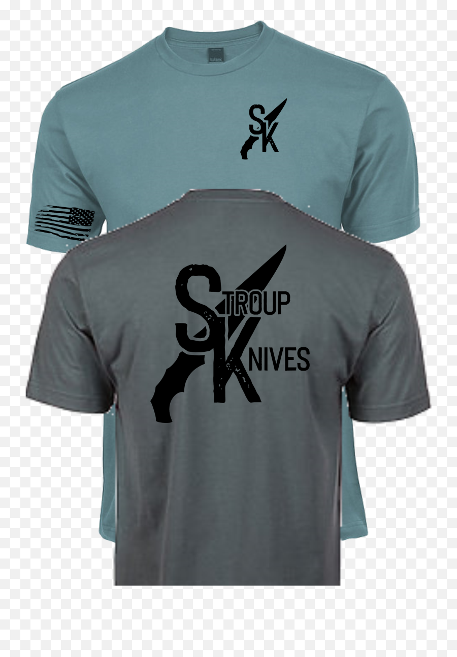 Stroup Knives - Logo Tshirt Emoji,Knives Logo
