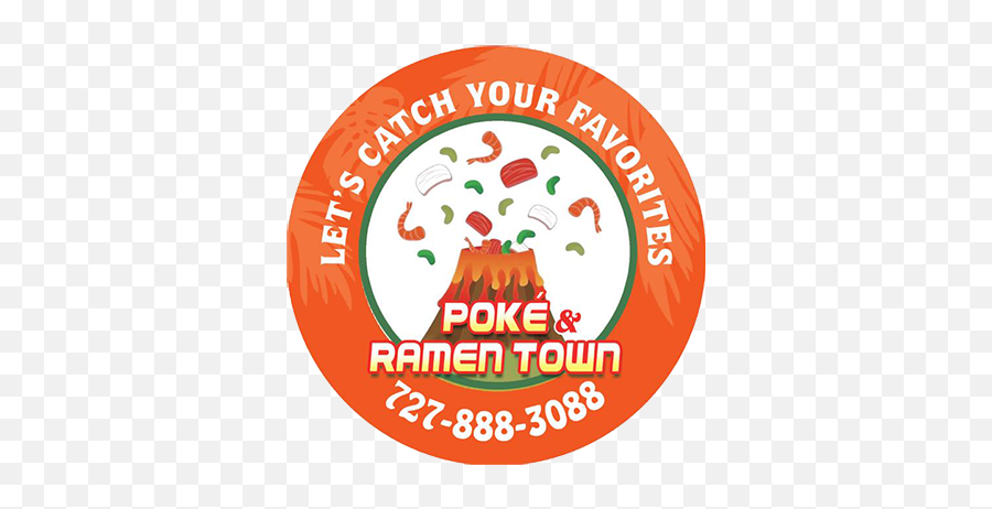 Poke U0026 Ramen Town Palm Harbor - Palm Harbor Fl 34684 Emoji,Poke Logo