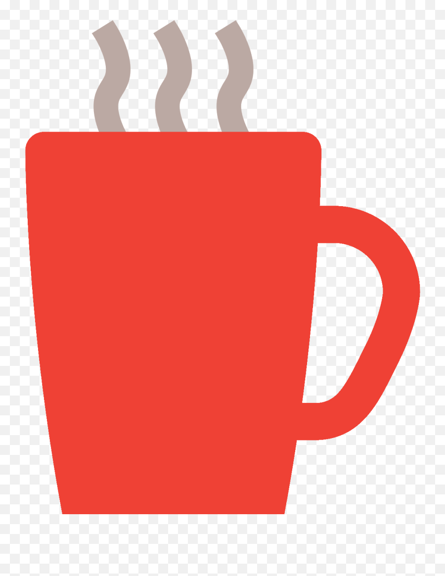The Main Body Of The Cup In An Almost Square Shape - Icon Emoji,Steaming Coffee Mug Clipart