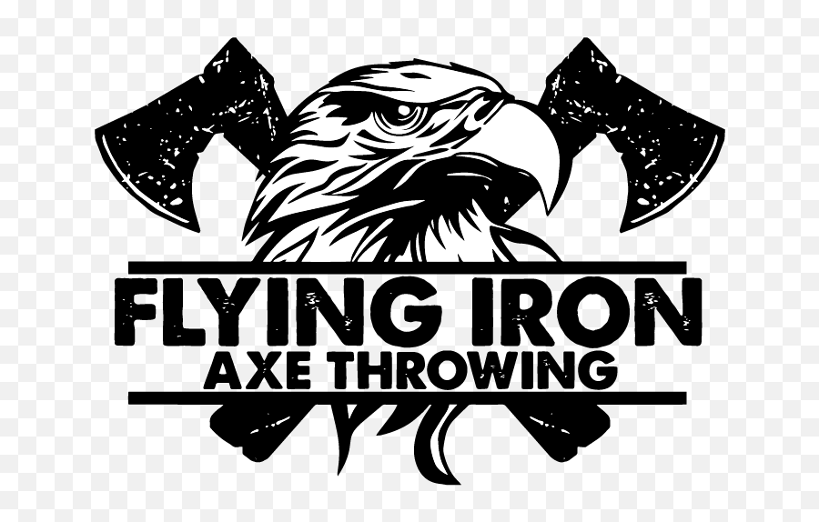 Flying Iron Axe Throwing Axe Throwing In Ohio - Johnstown Emoji,Hatchet Man Logo