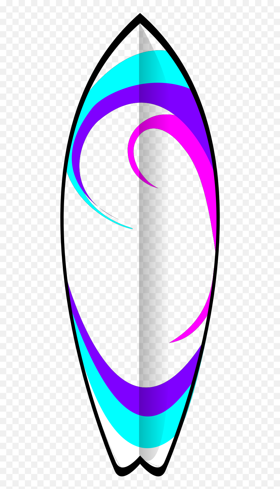Girl Surfboard Svg Vector Girl Surfboard Clip Art - Svg Clipart Vertical Emoji,Surfboard Clipart