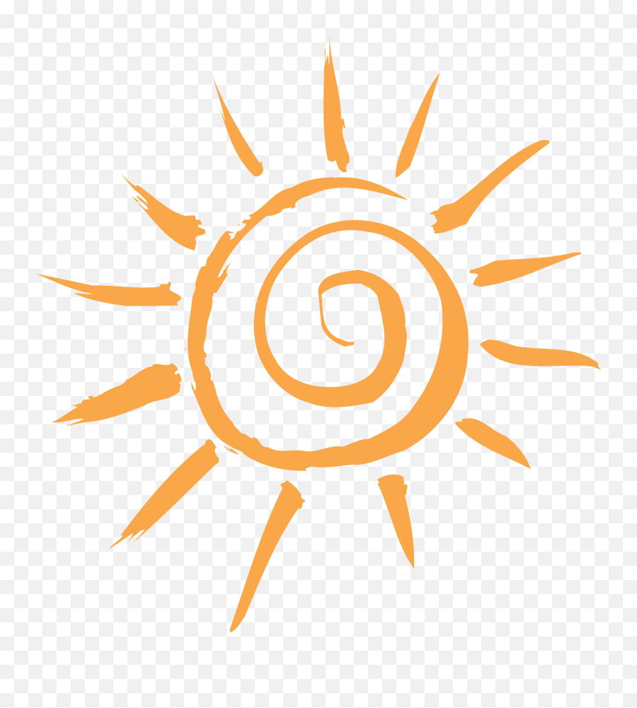 Library Of Green Sun Jpg Png Files - Sun Drawing Png Emoji,Sun Clipart