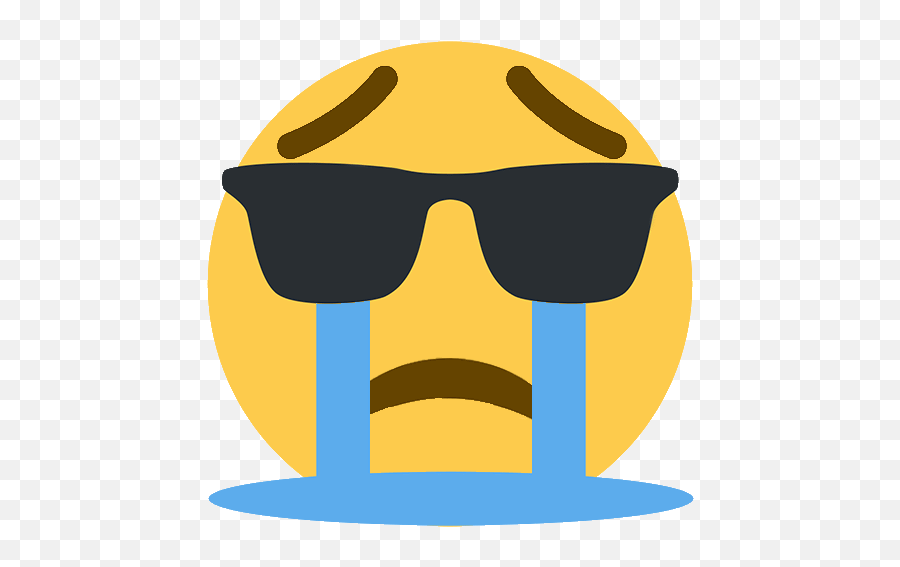 Download Discord Of Smiley Face Tears Crying Joy Clipart Png - Crying Sunglasses Emoji,Joy Clipart