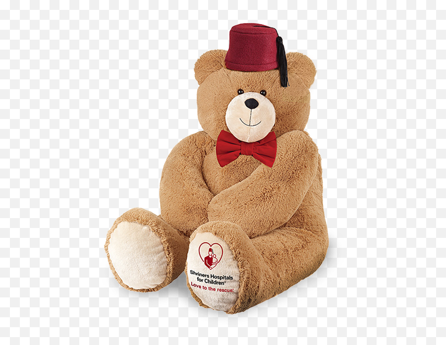 Love To The Rescue Bear - Shriners Teddy Bear Emoji,Build A Bear Logo
