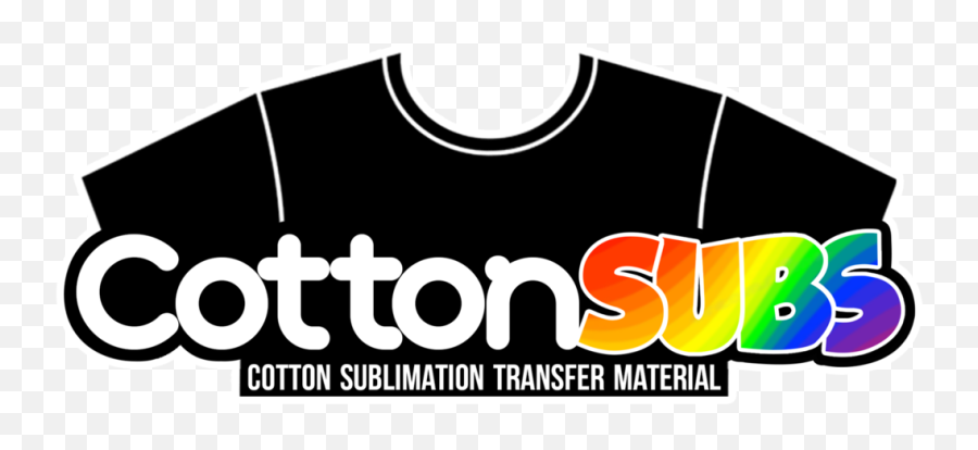 Cottonsubs - Sublimate On Cotton Sub On Black Any Color For Adult Emoji,Cotton Logos