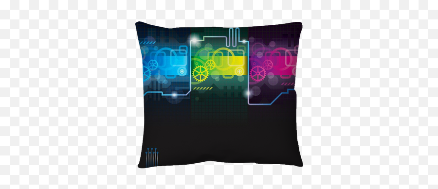 Abstract Background For Technology Industrial Futuristic Pillow Cover U2022 Pixers - We Live To Change Decorative Emoji,Futuristic Png