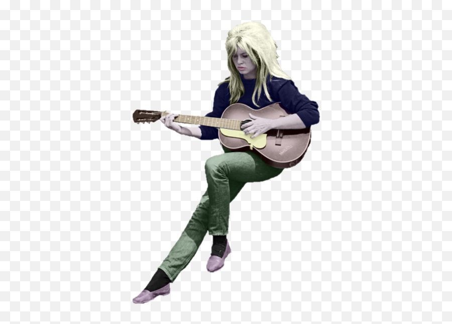 Girl Playing Guitar Png Official Psds - Girl Is Playing The Guitar Png Emoji,Acoustic Guitar Png