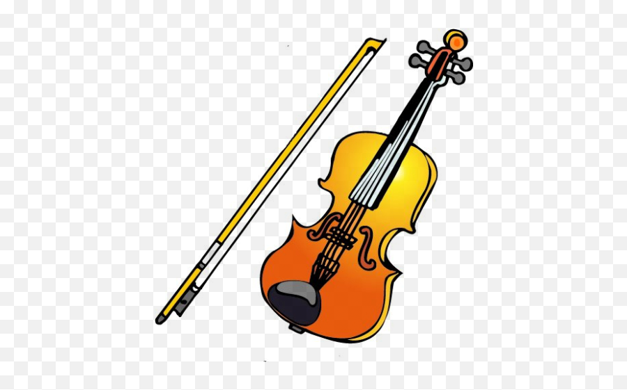 Violin Clipart - Vertical Emoji,Violin Clipart