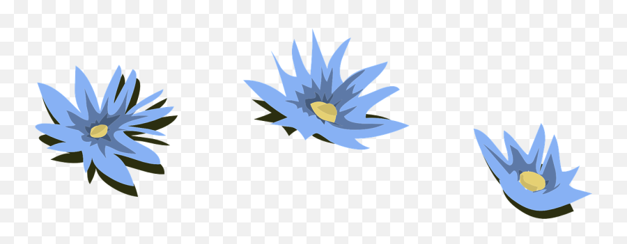Water Lilies Blue Flowers Png Picpng Emoji,Blue Flowers Png