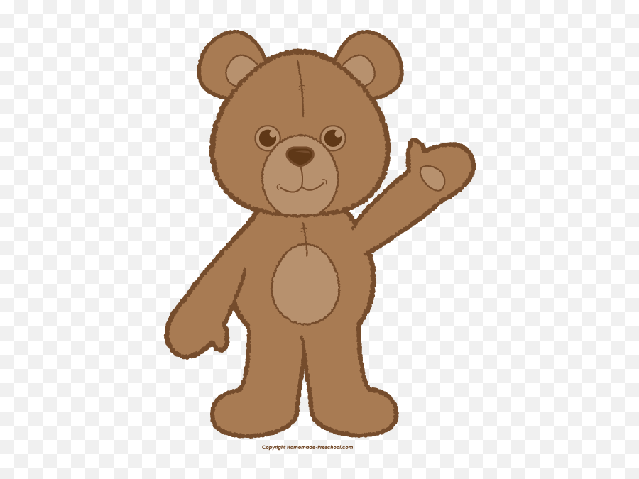 Teddy Bear Clipart - Standing Teddy Bear Clipart Emoji,Bear Clipart