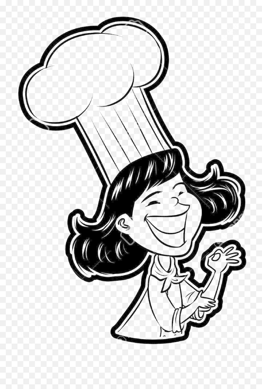 Chef Png Image Transparent Background Emoji,Chef Clipart Black And White