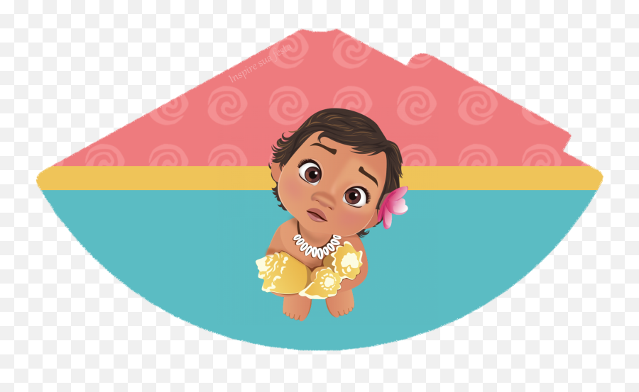 Chapeuzinho De Festa Moana Baby Emoji,Moana Baby Png