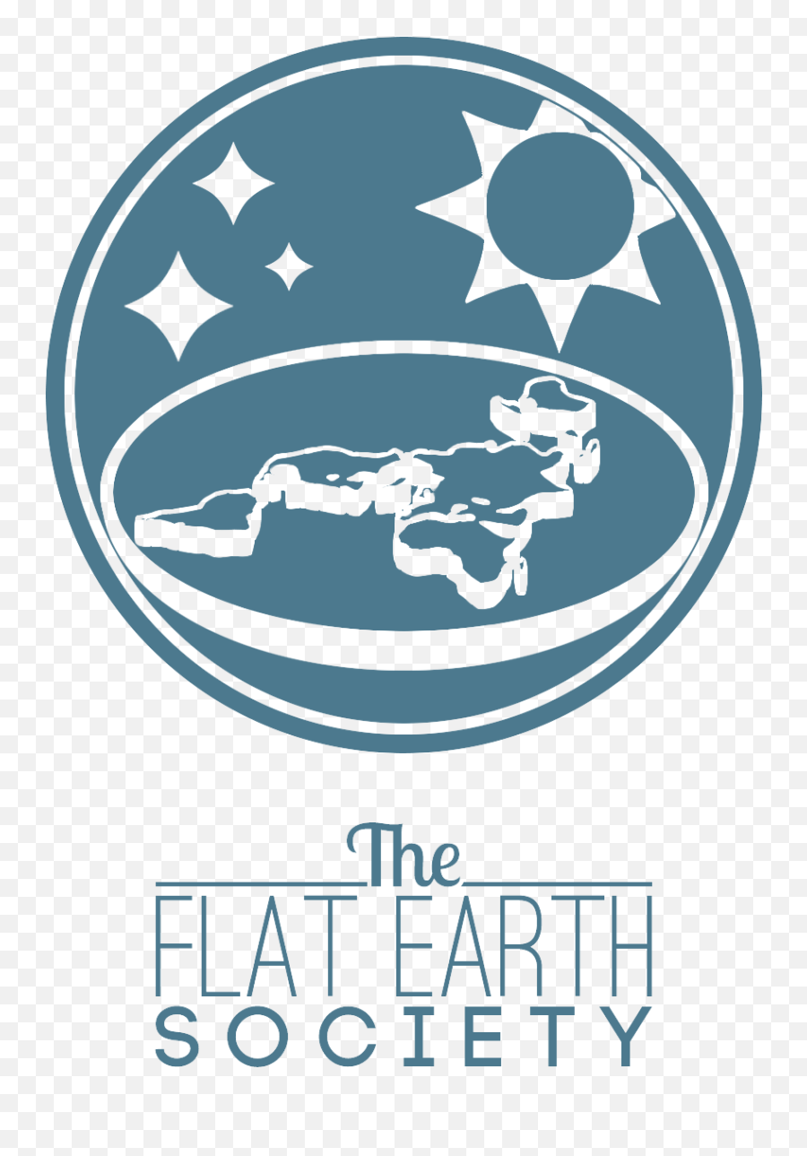 Flat Earth Society Logo - Flat Earth Logo Png Emoji,Earth Logo