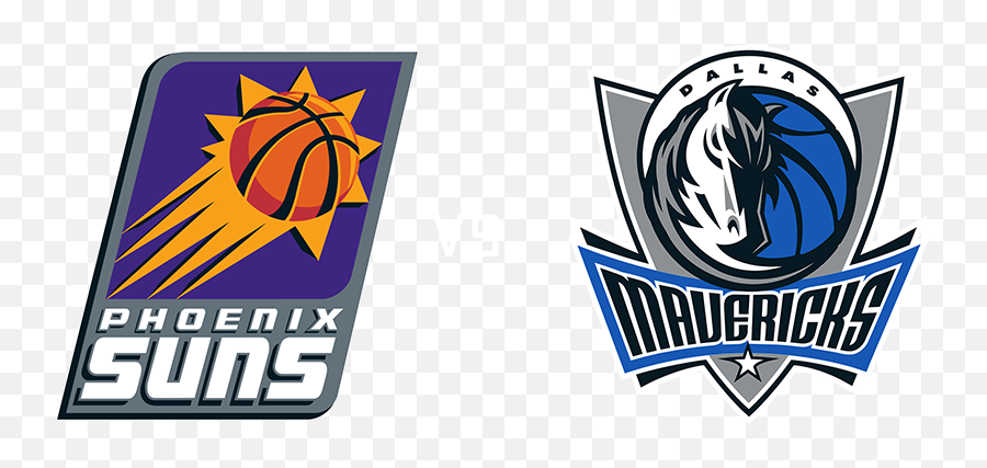 Sunsday Classic Games - Dallas Mavericks Logo Stencil Emoji,Phoenix Suns Logo