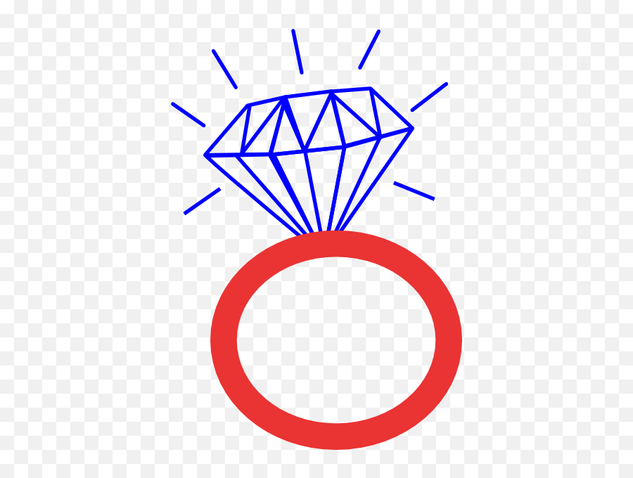 Diamond Ring Cubs Clear Blue Clip Art At Clker Com Vector Emoji,Cubs Logo Vector