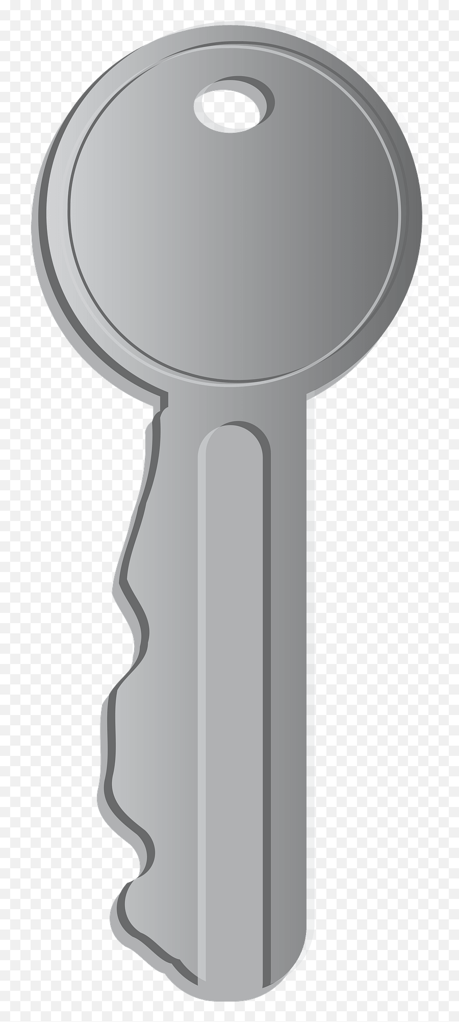 Silver Key Clipart Free Download Transparent Png Creazilla Emoji,Keyhole Clipart
