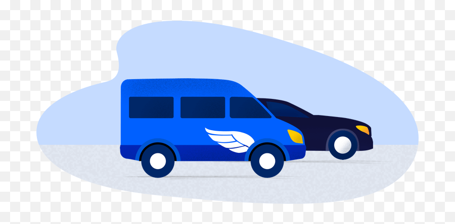 Airport Transportation Made Simple Book A Ride Supershuttle Emoji,Car Back Png