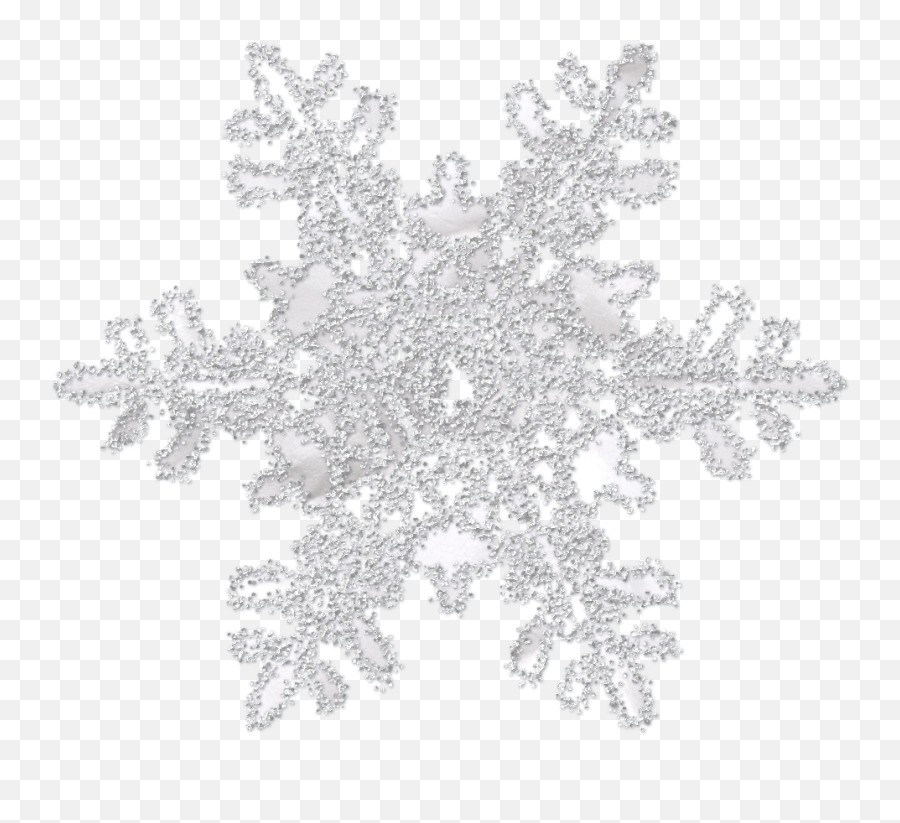 Gray White Snowflake Png Transparent 13 - Snaw Flakes White Png Emoji,Snowflake Png