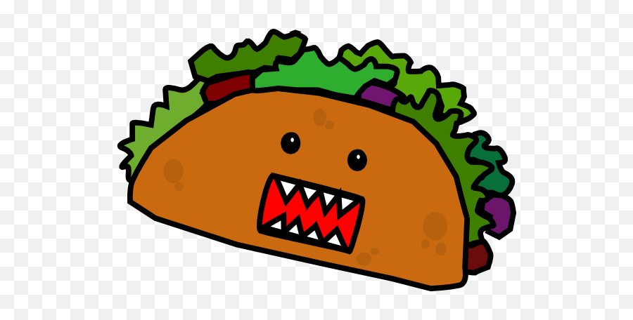 Best Taco Clipart - Cartoon Tacos Emoji,Mexican Clipart