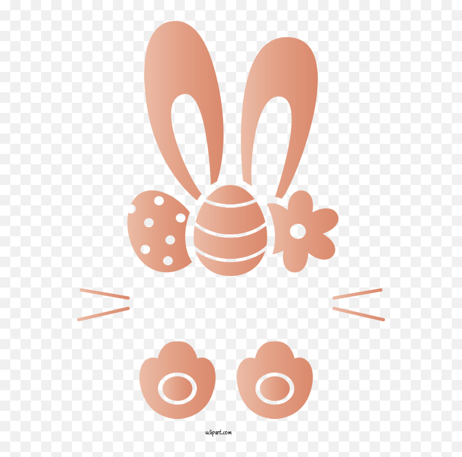 Holidays Design Rabbit Logo For Easter - Dot Emoji,Rabbit Logo
