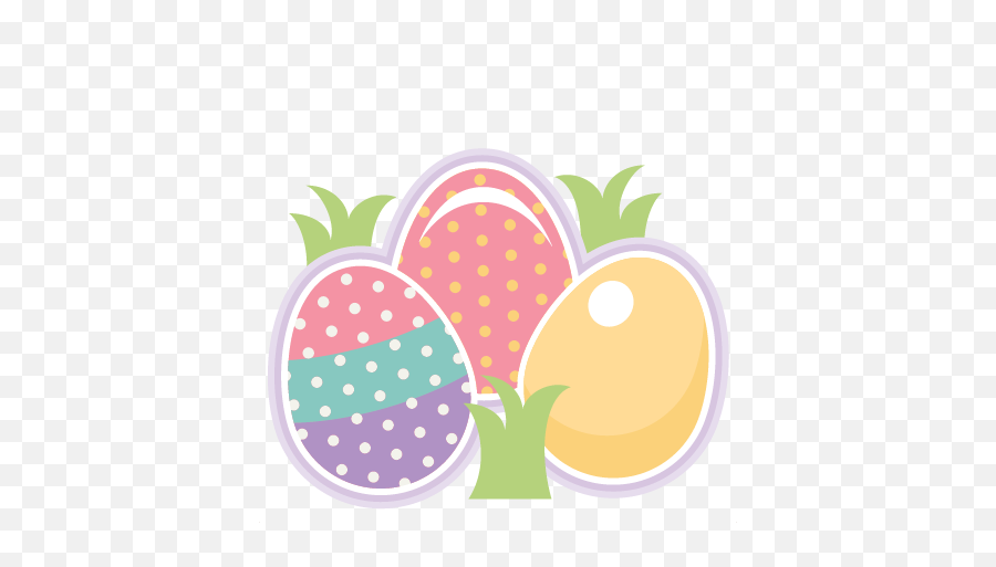 Well Suited Ideas Easter Eggs Clipart Svg Scrapbook - Well Easter Eggs Cute Png Emoji,Eggs Clipart